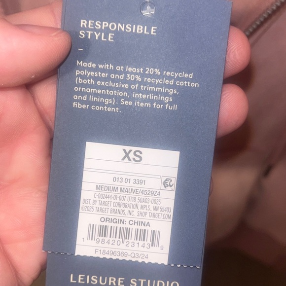 Universal Thread Blush Zip-Up Hoodie - Picture 5 of 5